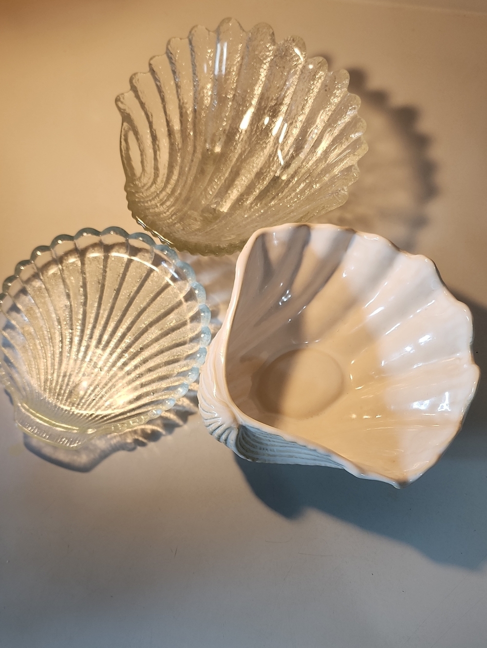 Seashell Coastal Decor Trinket Dishes/Catch-Alls/Soap Dishes
